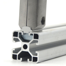 Square structure v-slot profile of aluminum industrial 4040 extrusion aluminum profile